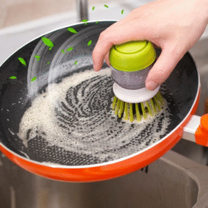 Soap Dispensing Dish Scrub Brush