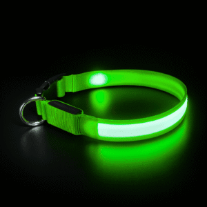 Led Light Dog Collar + USB Charging/Battery