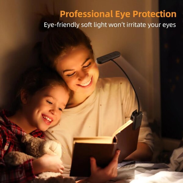 Rechargeable Clip-On Reading Light - Image 3