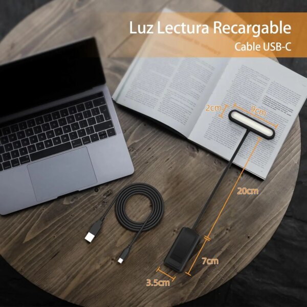 Rechargeable Clip-On Reading Light - Image 6