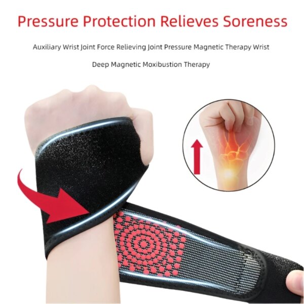 Self Heating Wrist Band For Hand Pains Relief - Image 2