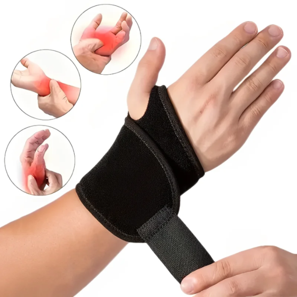 Self Heating Wrist Band For Hand Pains Relief