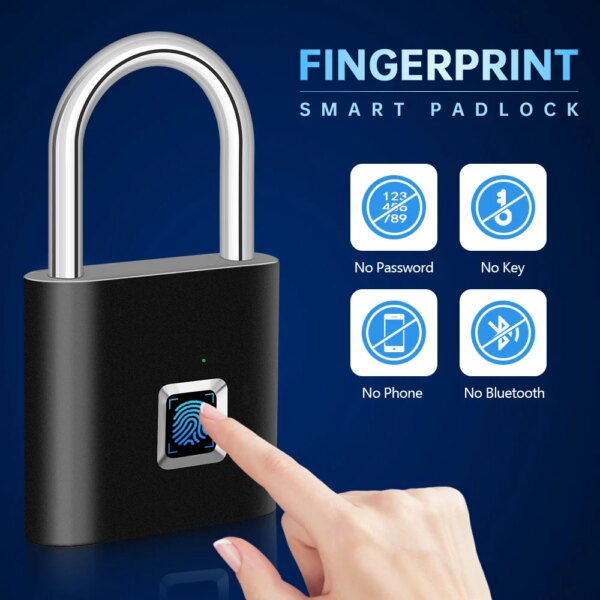 Keyless Fingerprint Smart Lock - Image 17