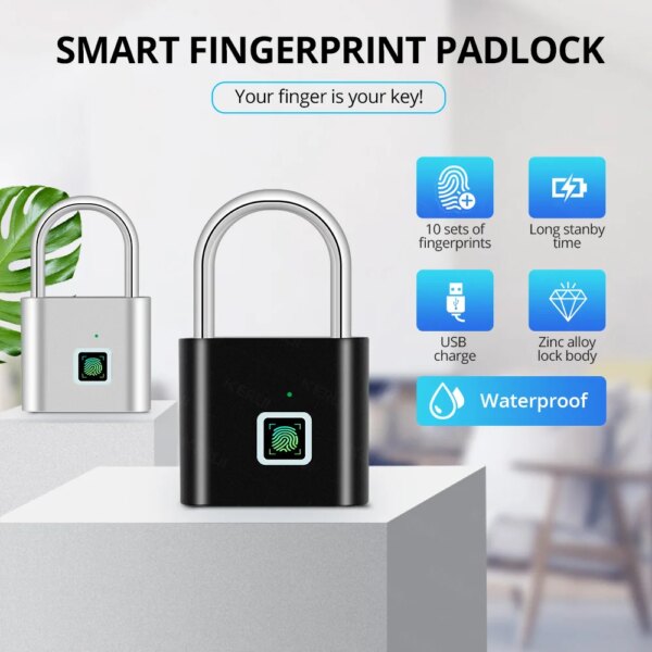 Keyless Fingerprint Smart Lock - Image 5