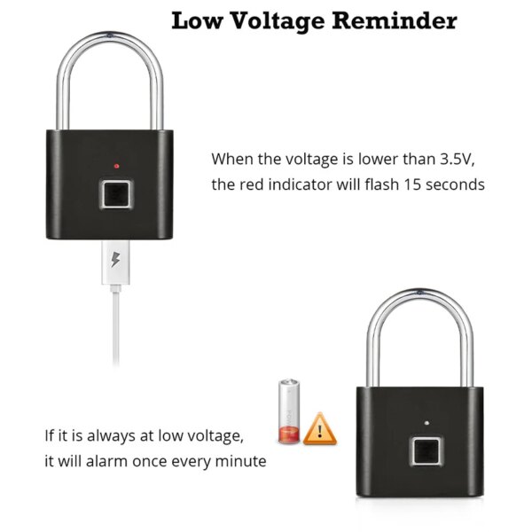 Keyless Fingerprint Smart Lock - Image 12