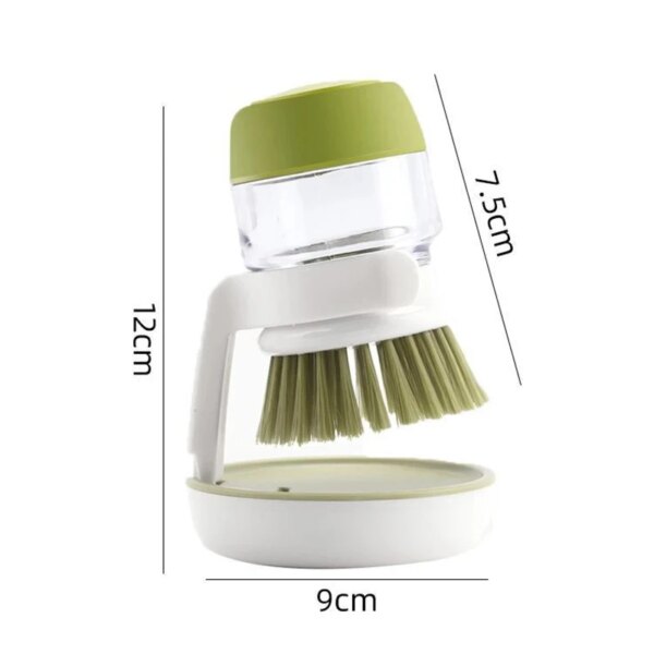 Soap Dispensing Dish Scrub Brush - Image 6