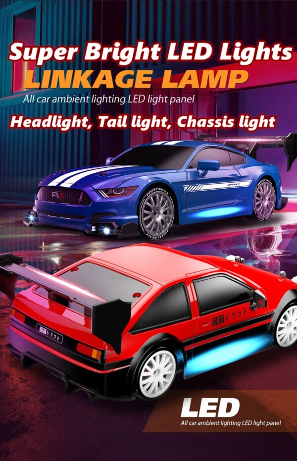 4WD RC Drift Car Model GTRPRO AE86PRO + Remote Control - Image 10