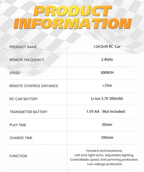 4WD RC Drift Car Model GTRPRO AE86PRO + Remote Control - Image 15