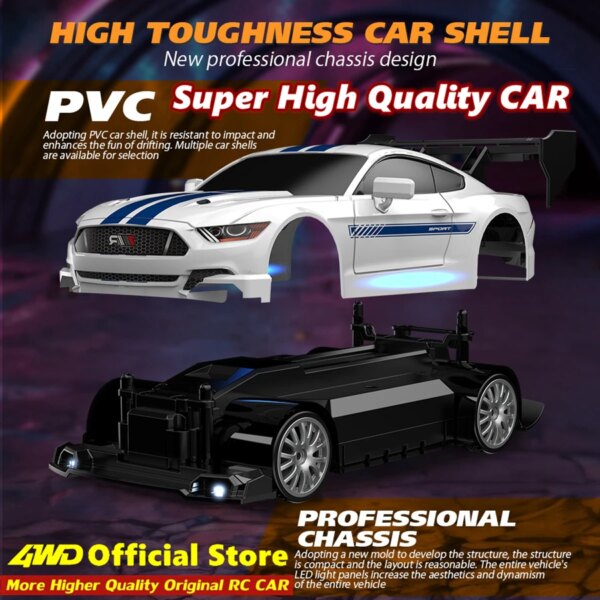 4WD RC Drift Car Model GTRPRO AE86PRO + Remote Control - Image 5