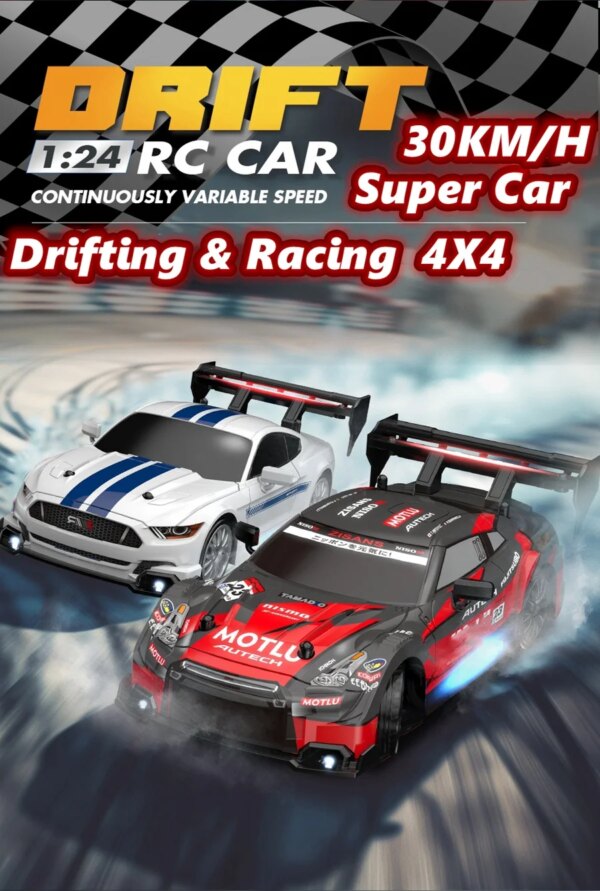 4WD RC Drift Car Model GTRPRO AE86PRO + Remote Control - Image 7