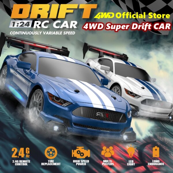 4WD RC Drift Car Model GTRPRO AE86PRO + Remote Control - Image 2