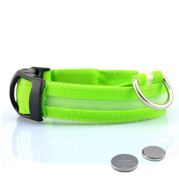 Led Light Dog Collar + USB Charging/Battery - Image 5