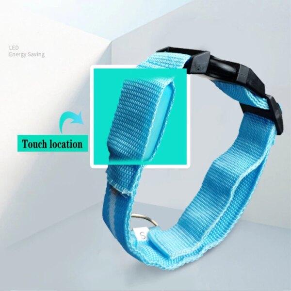 Led Light Dog Collar + USB Charging/Battery - Image 9