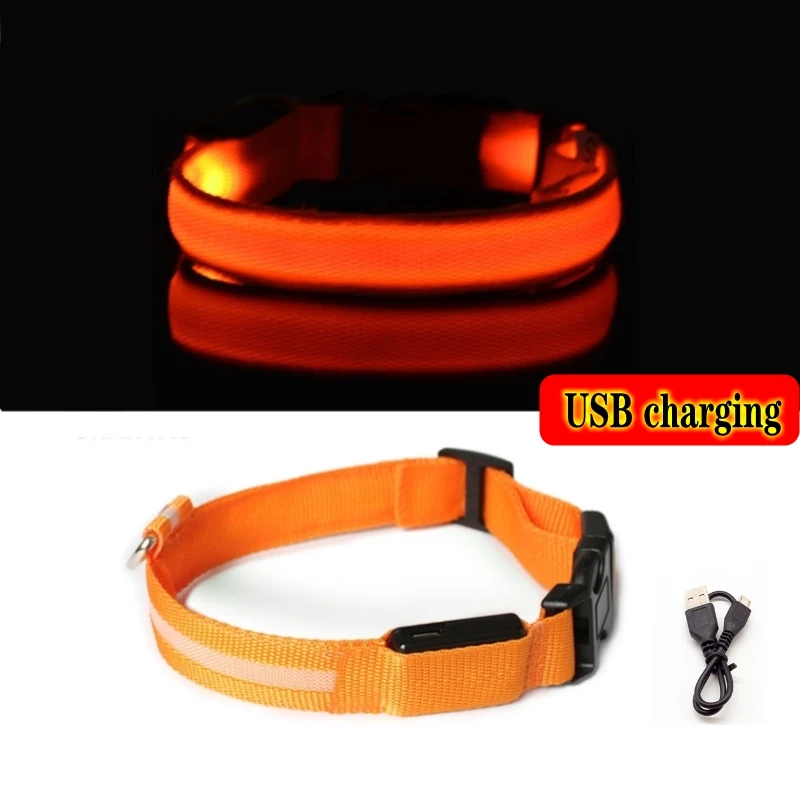 Orange USB charging
