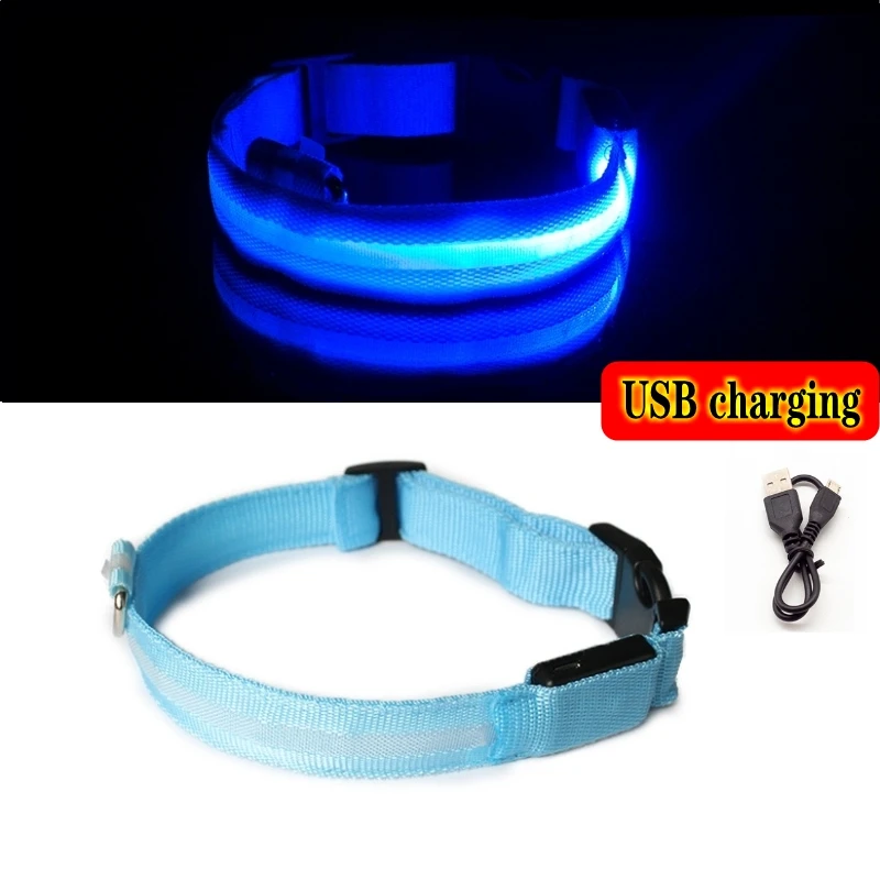 Blue USB charging