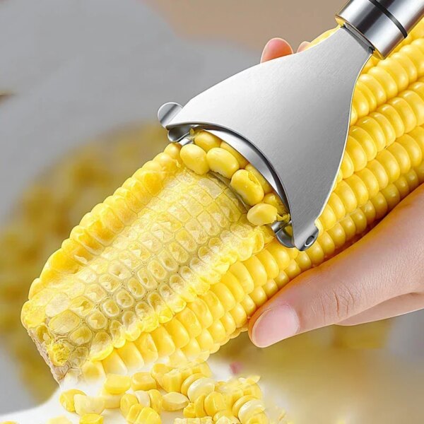 Hard Grip Peeler For Corn