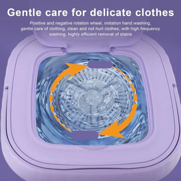 Small Folding & Portable Washing Machine - Image 8