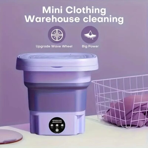 Small Folding & Portable Washing Machine