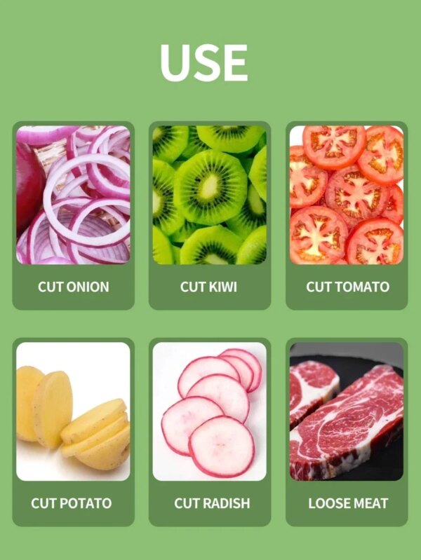 Vegetable & Meat Slicing Guide - Image 6